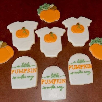 Pumpkin Themed Baby Shower 