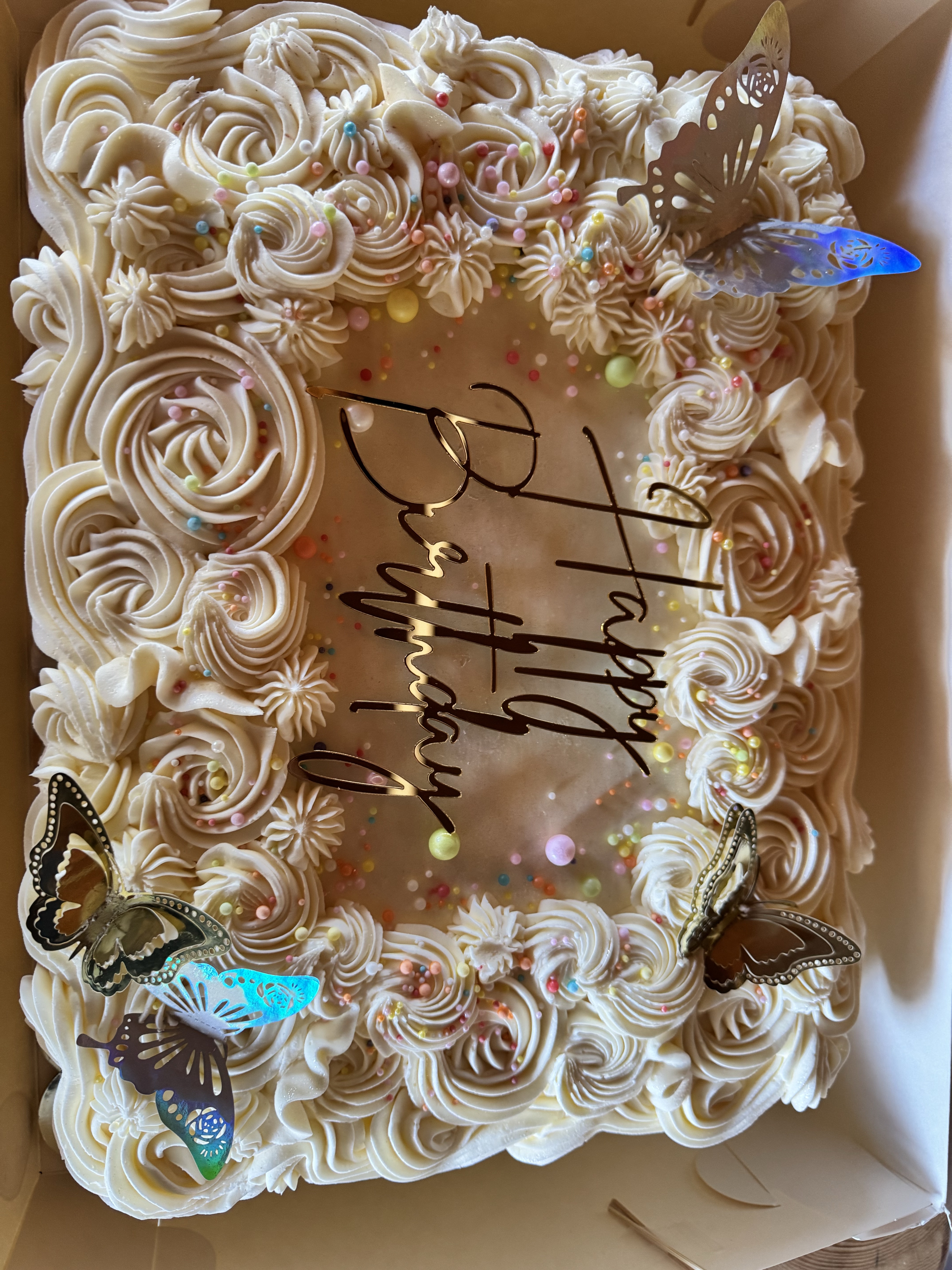 3 Layer Slab Party Cake 