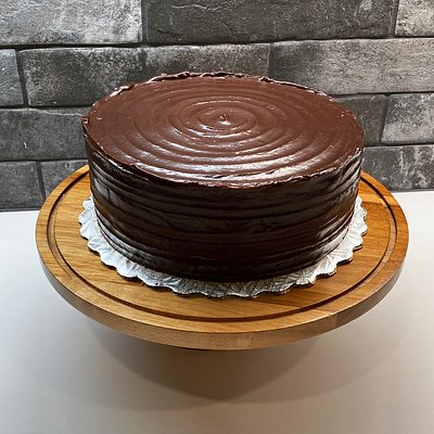 Chocolate Yema Cake