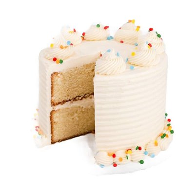 6 Inch Round Single Tier (Serves 6)