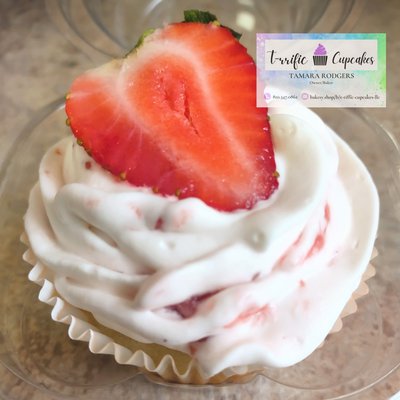 Strawberry Shortcake Cupcakes 