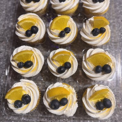 Lemon Blueberry Cupcakes 
