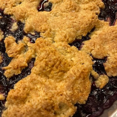 Blueberry Cobbler 