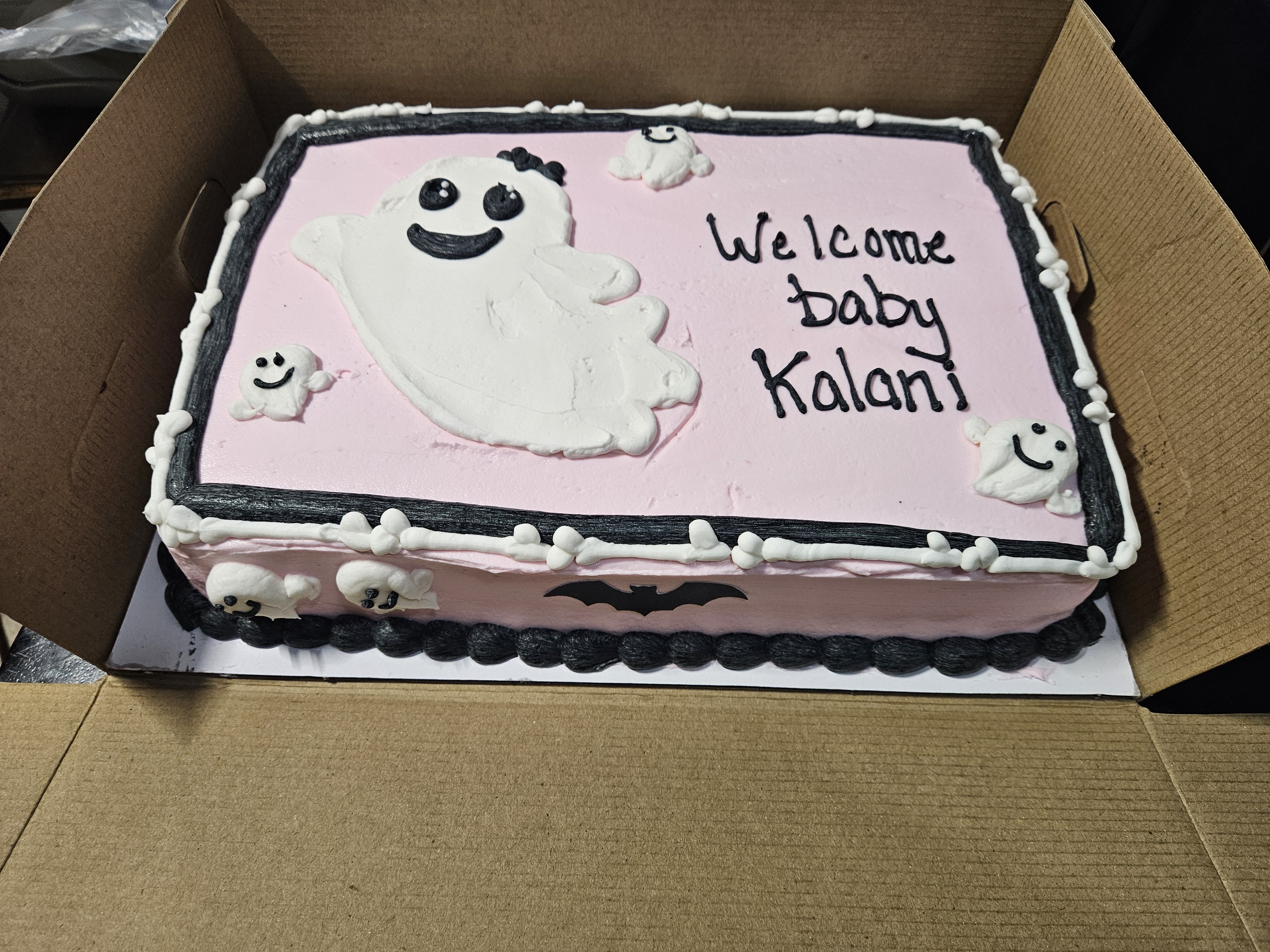 Quarter Sheet Filled Cake
