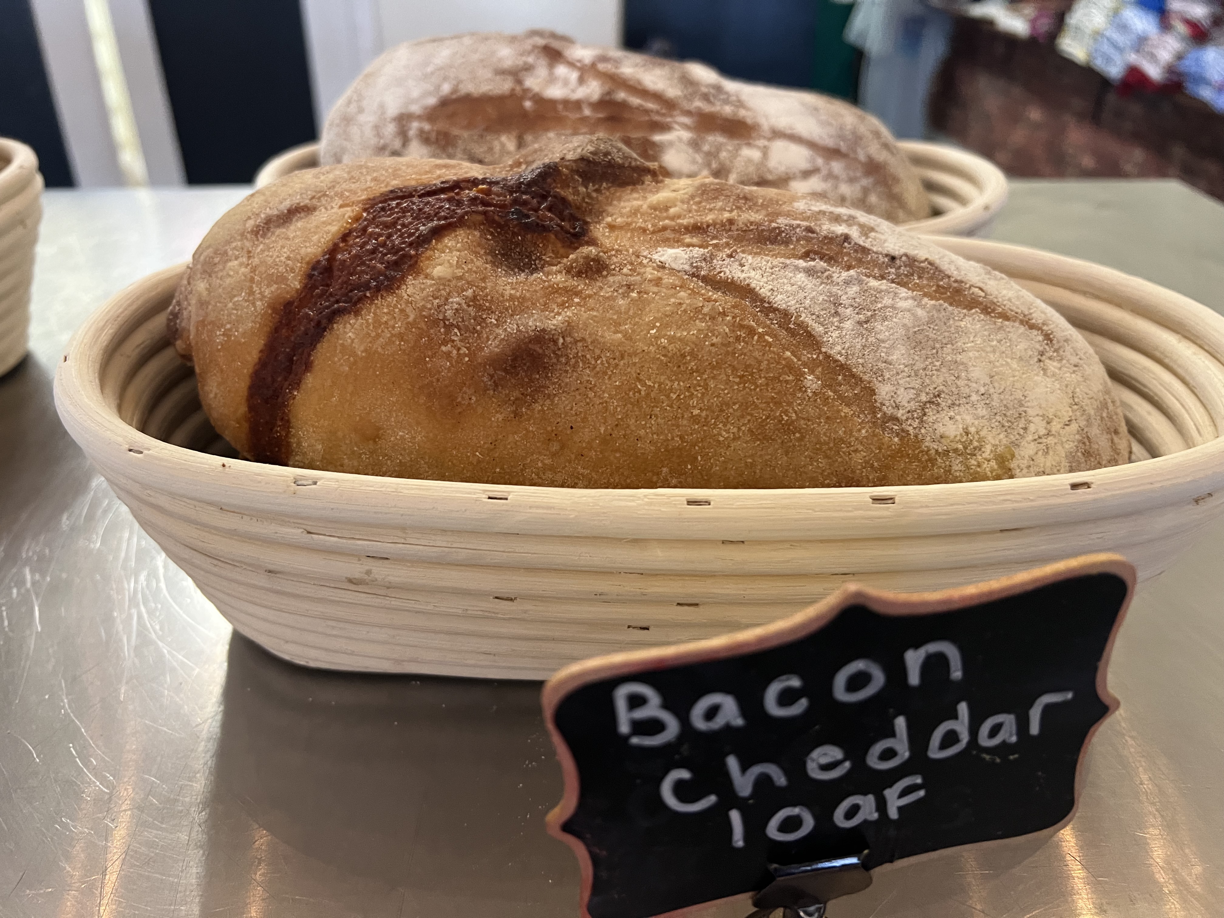 Sourdough Bread - Candied Bacon & Cheese