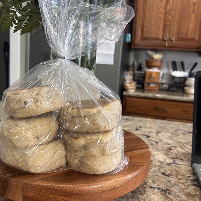 English Muffins Sourdough