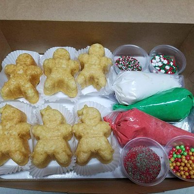 Gingerbread Decorate Kit 6 Pack