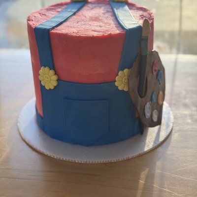 7” Round Cake 