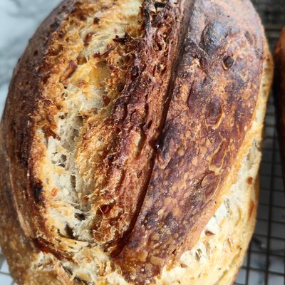 Garlic, Herb & Cheese Sourdough 