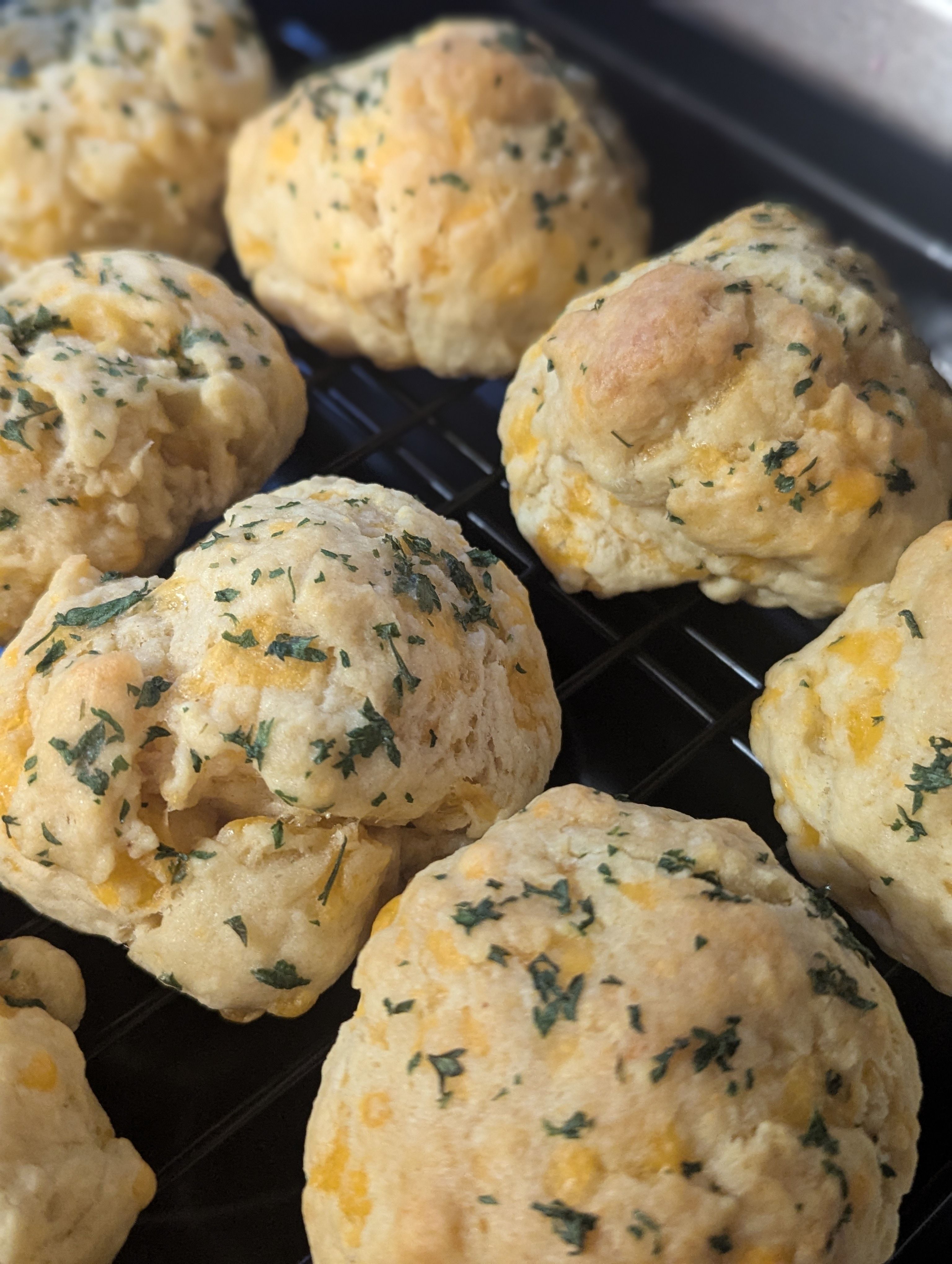 Sourdough Cheddar Biscuits (Qty 6)