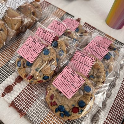 Gluten-Free M&M Cookie