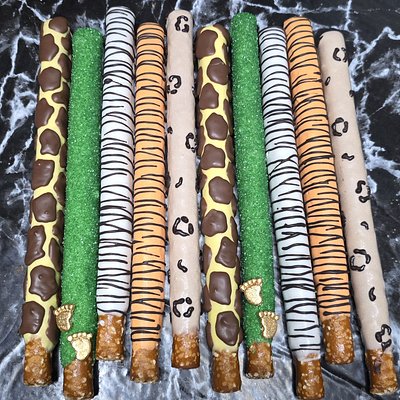 Chocolate pretzels