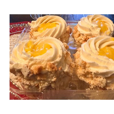 Lemon Curd Shortbread Cupcake (12)