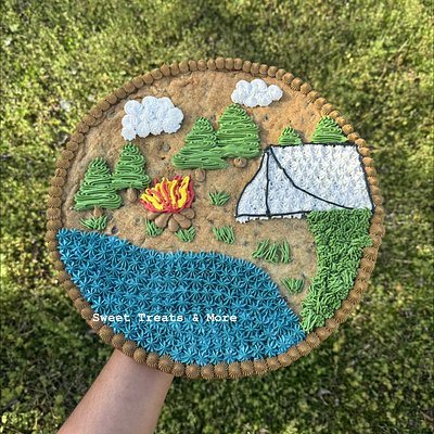 Large Round Cookie Cake - 14inch