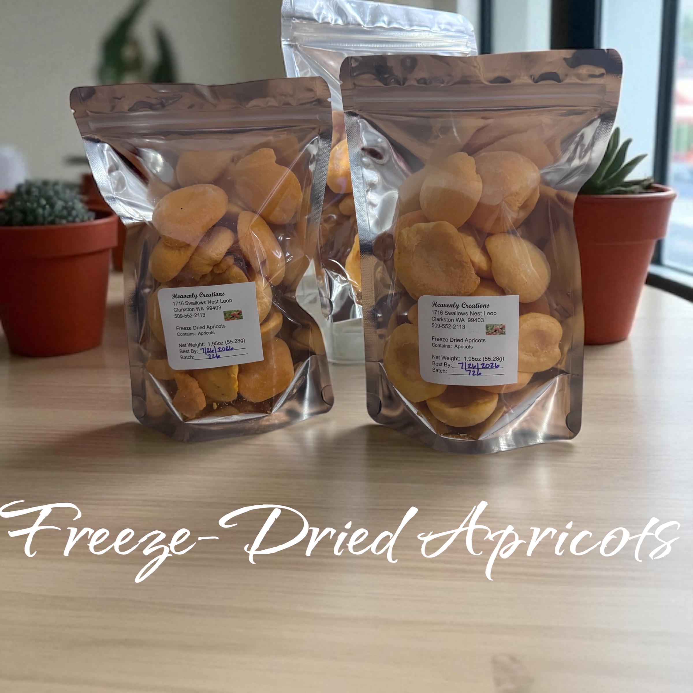 Freeze-Dried Apricots
