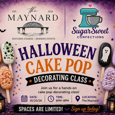 Halloween Cake Pop Class