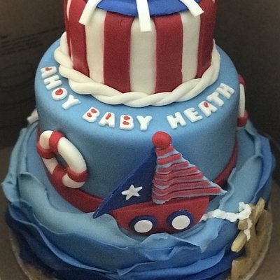 3 Tier Cake (Serves 80)