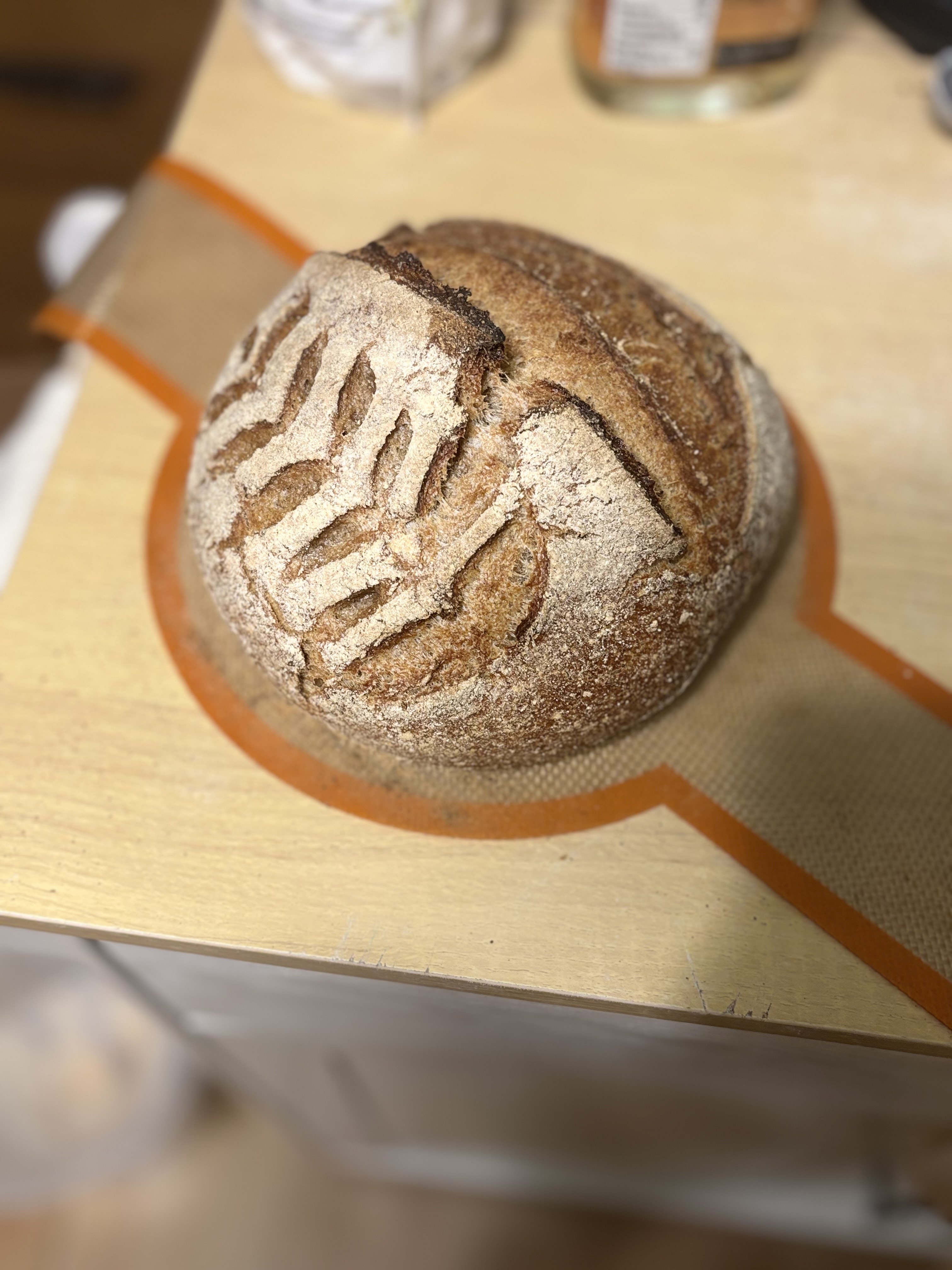 Fresh Milled Sourdough Boule
