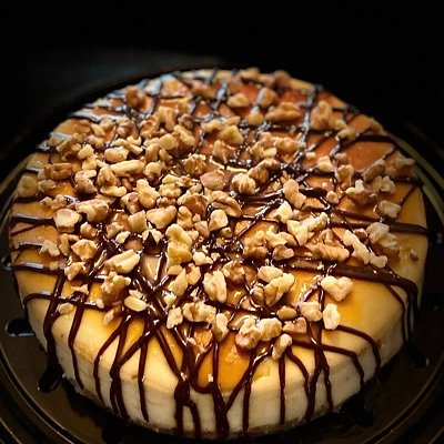 Turtle cheesecake 
