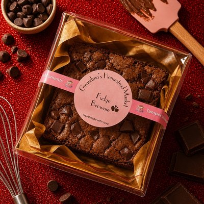 Jumbo Double Fudge Brownie
