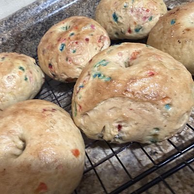 Funfetti Bagels
