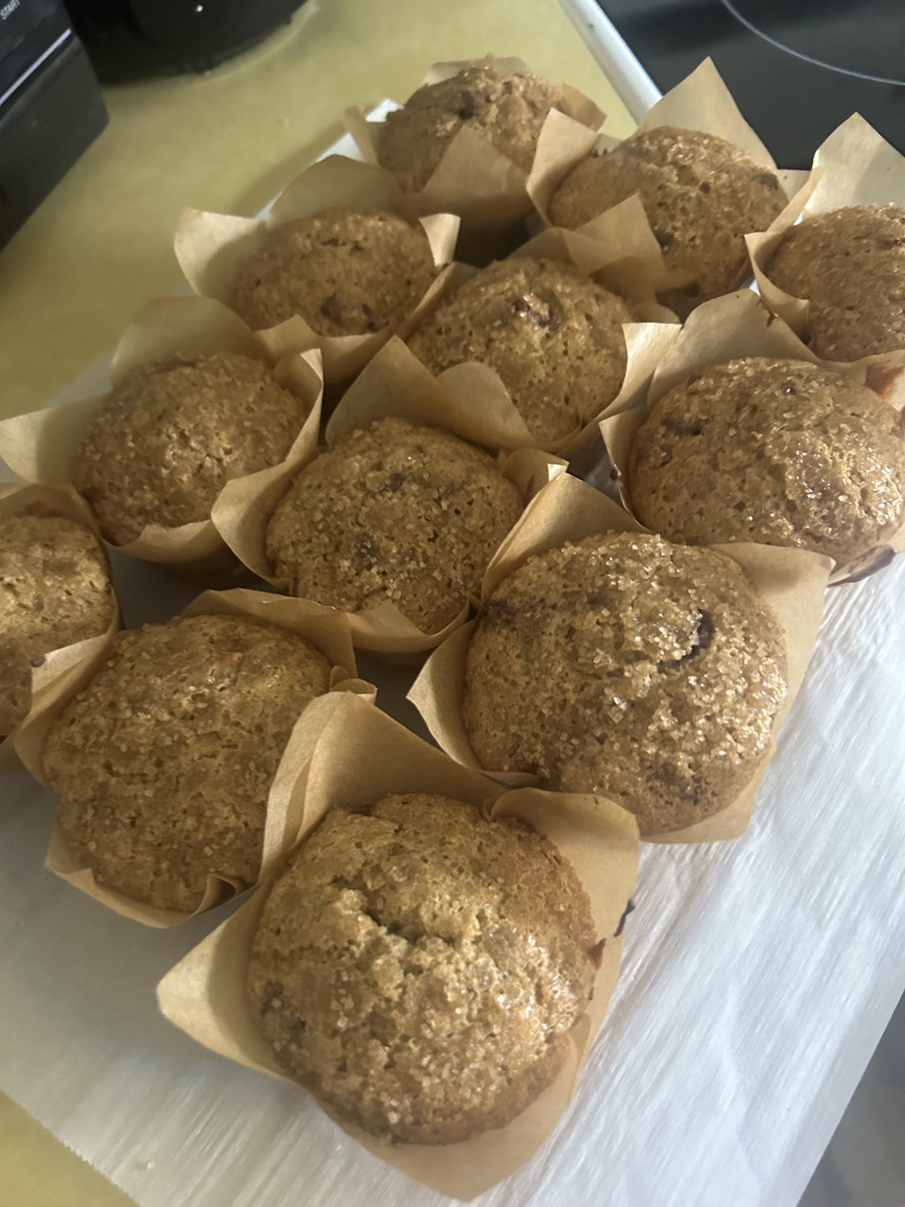 Sourdough Muffins