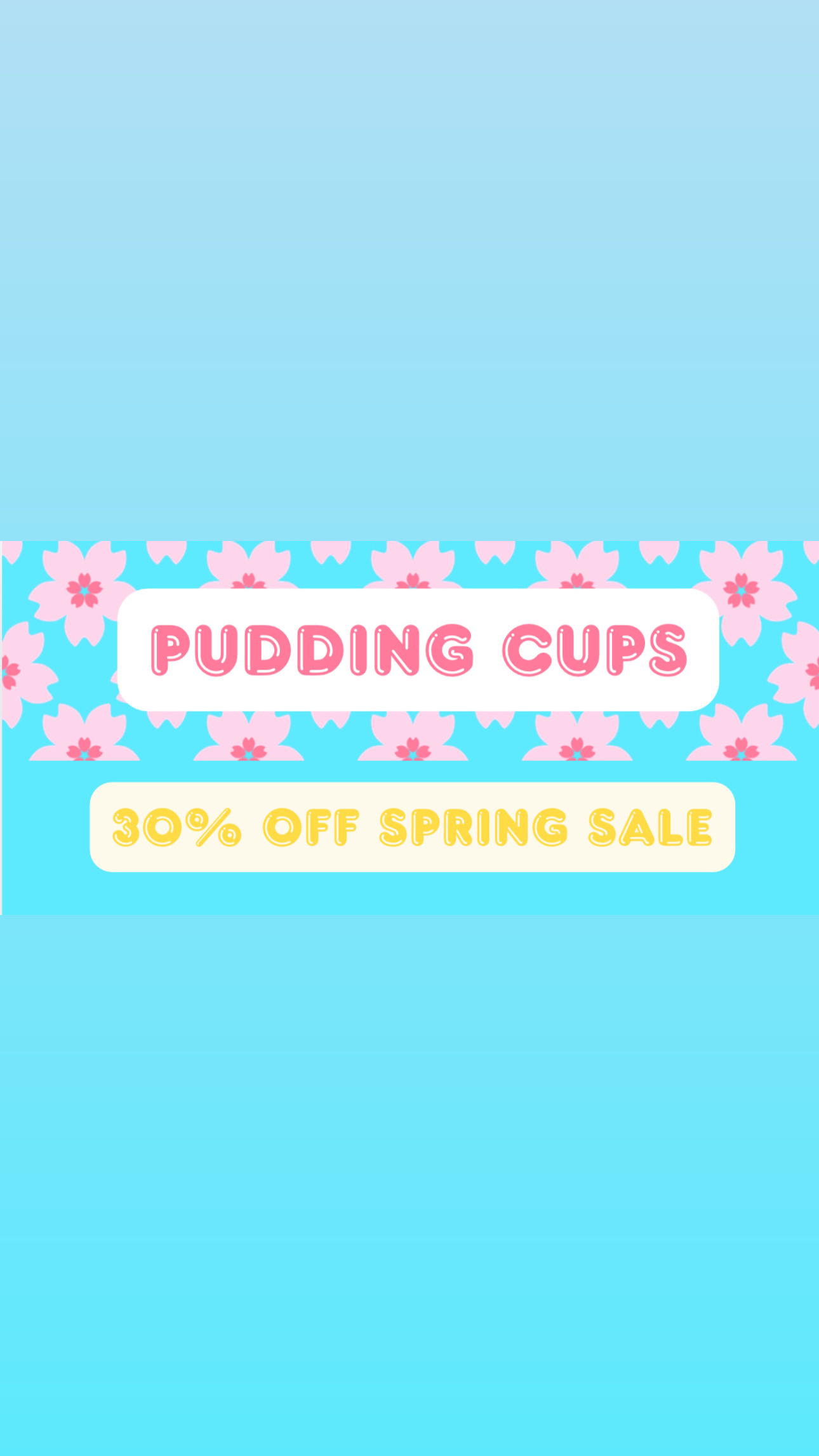Small Pudding Cup