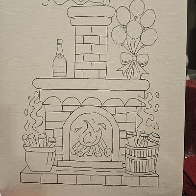 Pre-drawn Canvases 