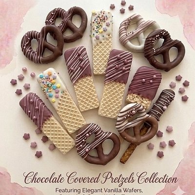 Dipped Pretzels/Wafer