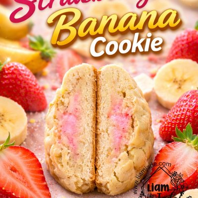 Strawberry Stuffed Banana Pudding