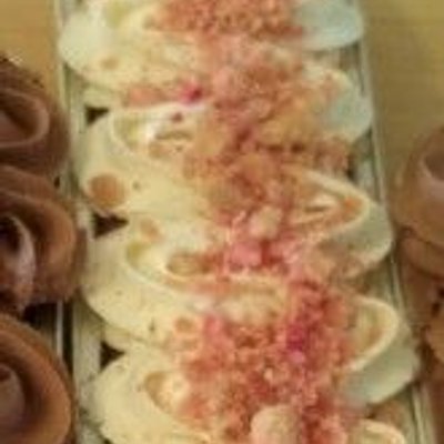 Strawberry Crunch Mini Loaf Pan Cake 