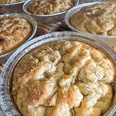 Rosemary Sea Salt Focaccia