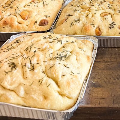 Rosemary Sea Salt Focaccia