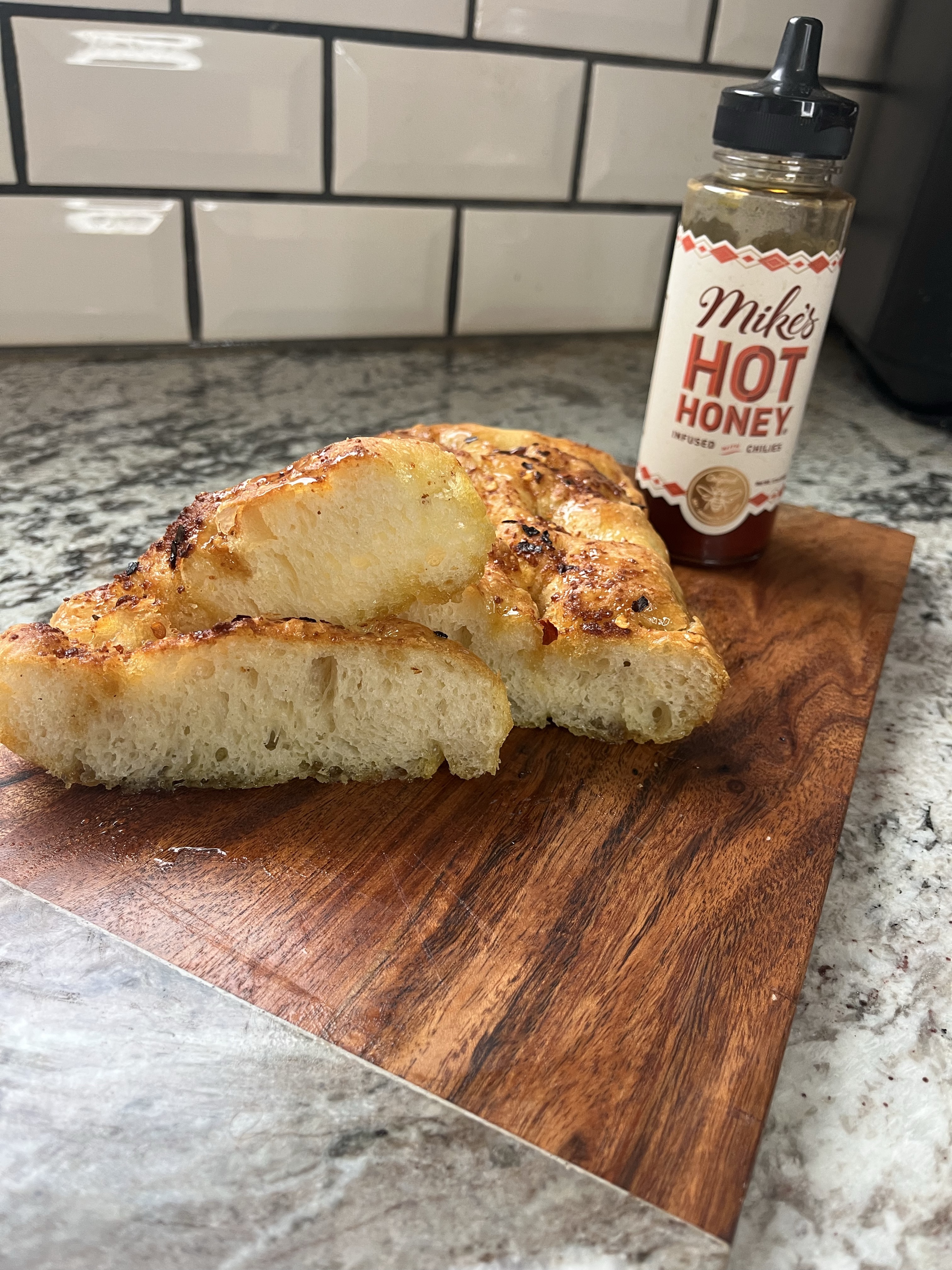 Hot Honey & Parmesan Focaccia 5x9 (Medium)