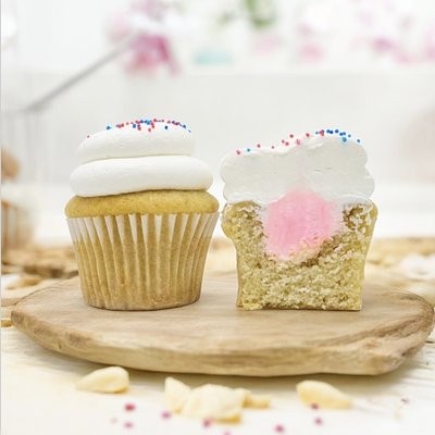Gender Reveal Cupcakes