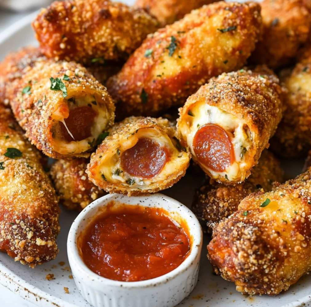 Pizza Egg Rolls