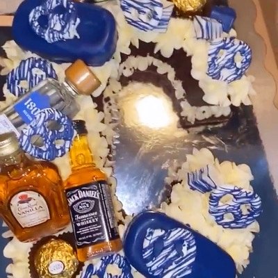 1 Large Letter/Number Cake 