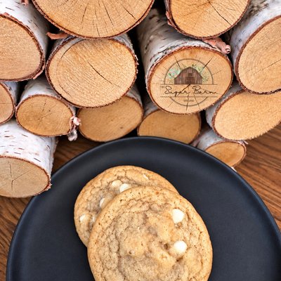 Brown Butter, Sourdough Macadamia Nut Cookies