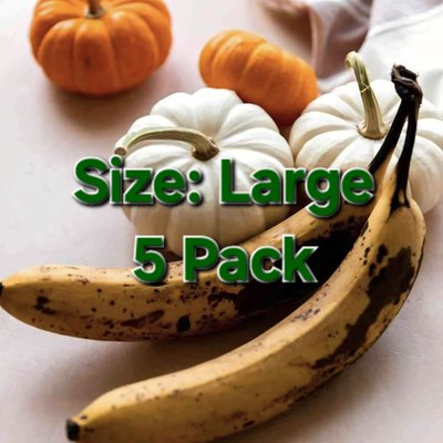 (Large 5pk) aPEELing Pumpkin 🎃🍌