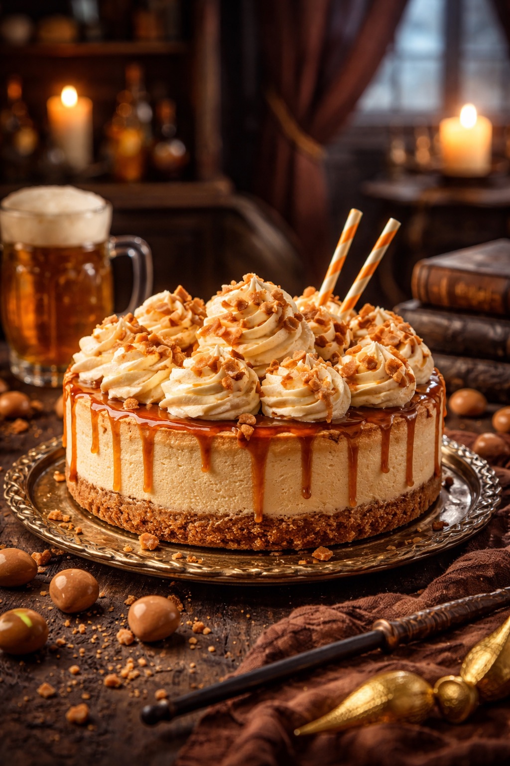 Butterbeer Cheesecake 