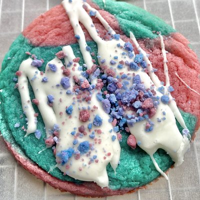 Cotton Candy Crunch Cookies 