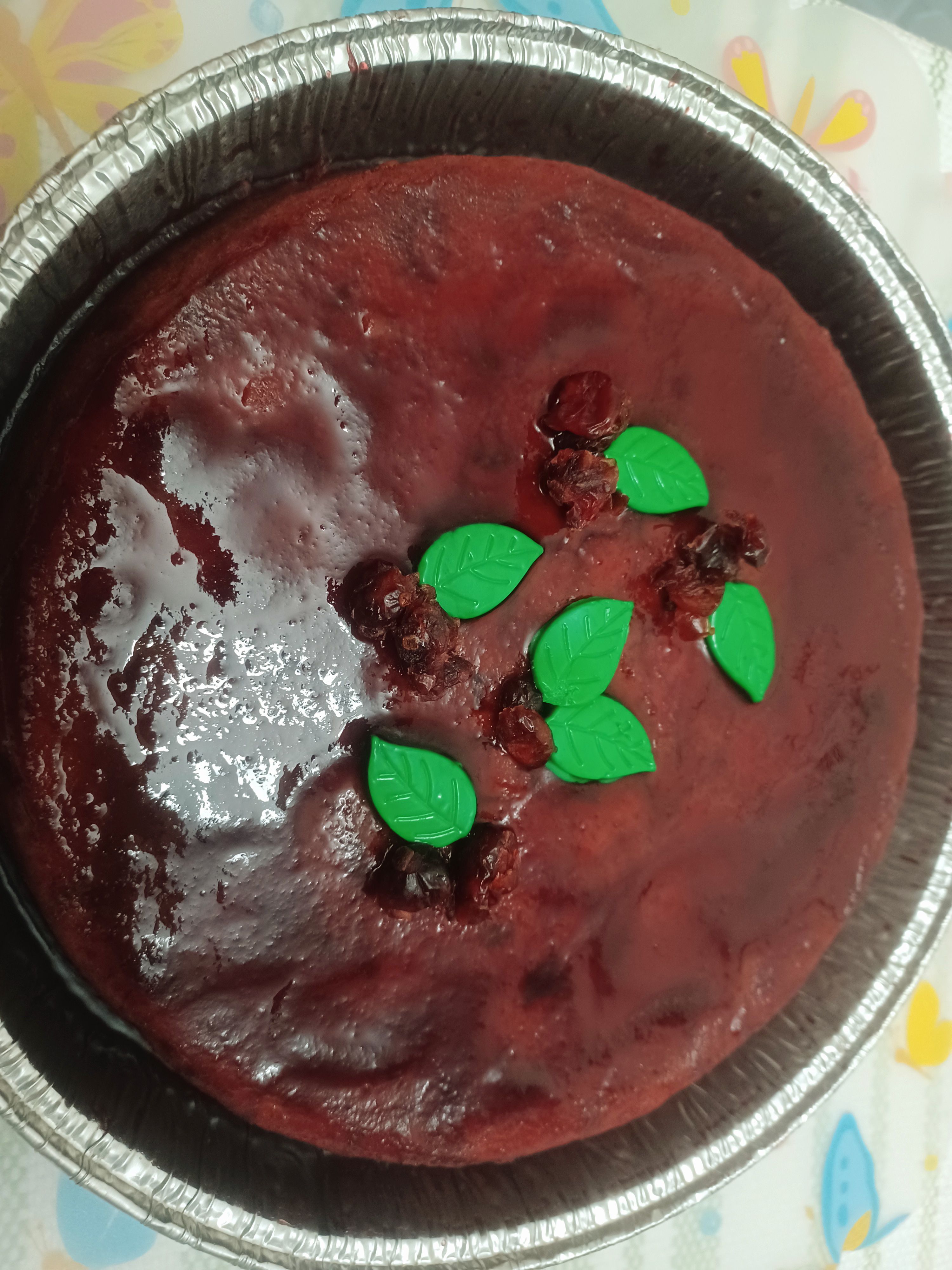 6" Christmas fruit cake