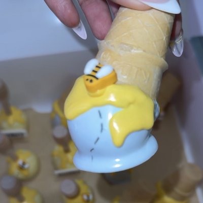 Melted Ice Cream Cone Cake Pops