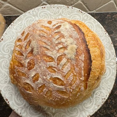 Traditional Boule Loaf