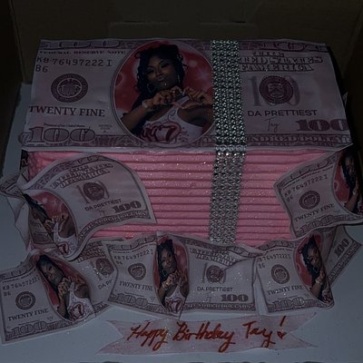 Money Stack Cake 