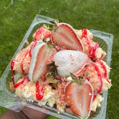 Strawberry Crunch Salad-8” Pan 