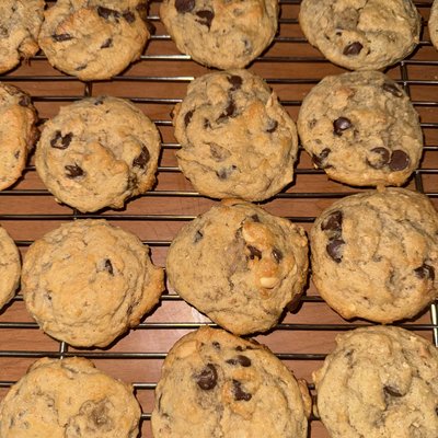 Peanut Butter Banana Cookies