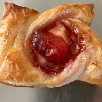 Strawberry Cream Danish