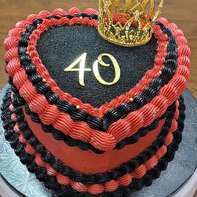 Basic ❤️ Cake No Photo with Med Crown 