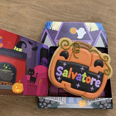 Personalized Pumpkin Card - Send Name!